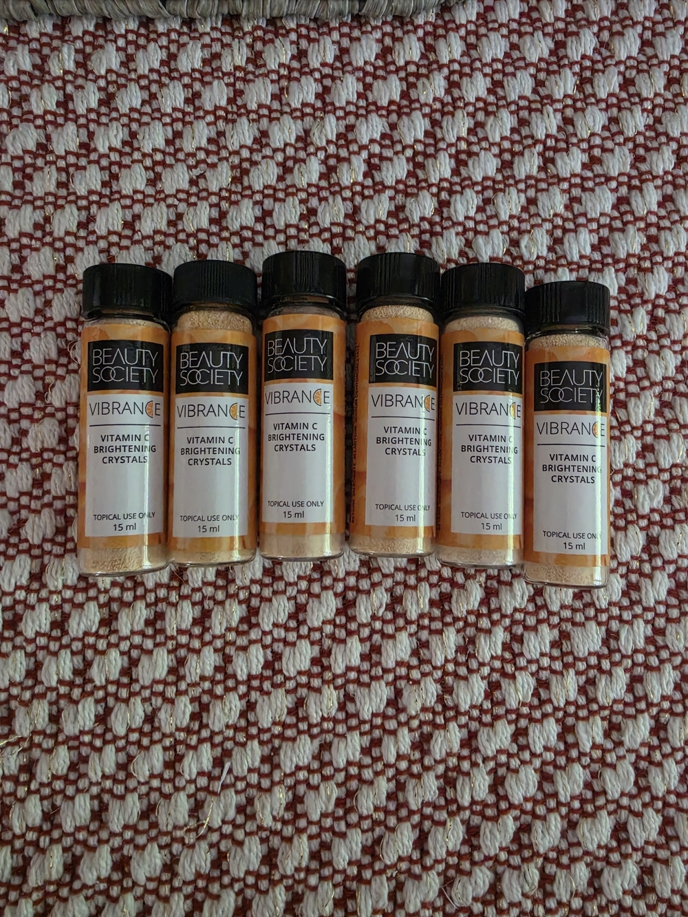 Beauty Society Vibrance Vitamin C Brightening Crystals - Orange